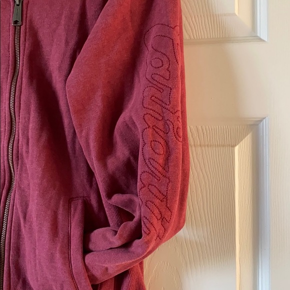 Carhartt Woman’s Pink Zip Up Jacket - Picture 3 of 5